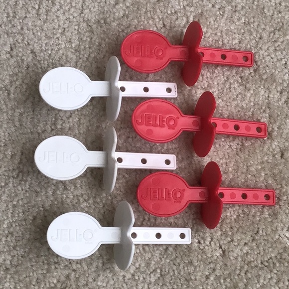 Jell-o Frozen Treat Kit, set of 6 pop sticks with instructional recipe sheet - Picture 2 of 7